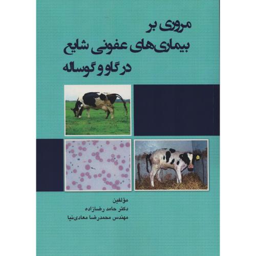 مروری بر بیماری های عفونی شایع در گاو و گوساله